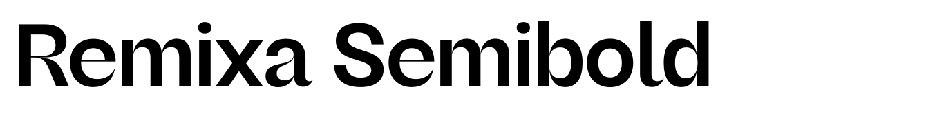 Remixa Semibold